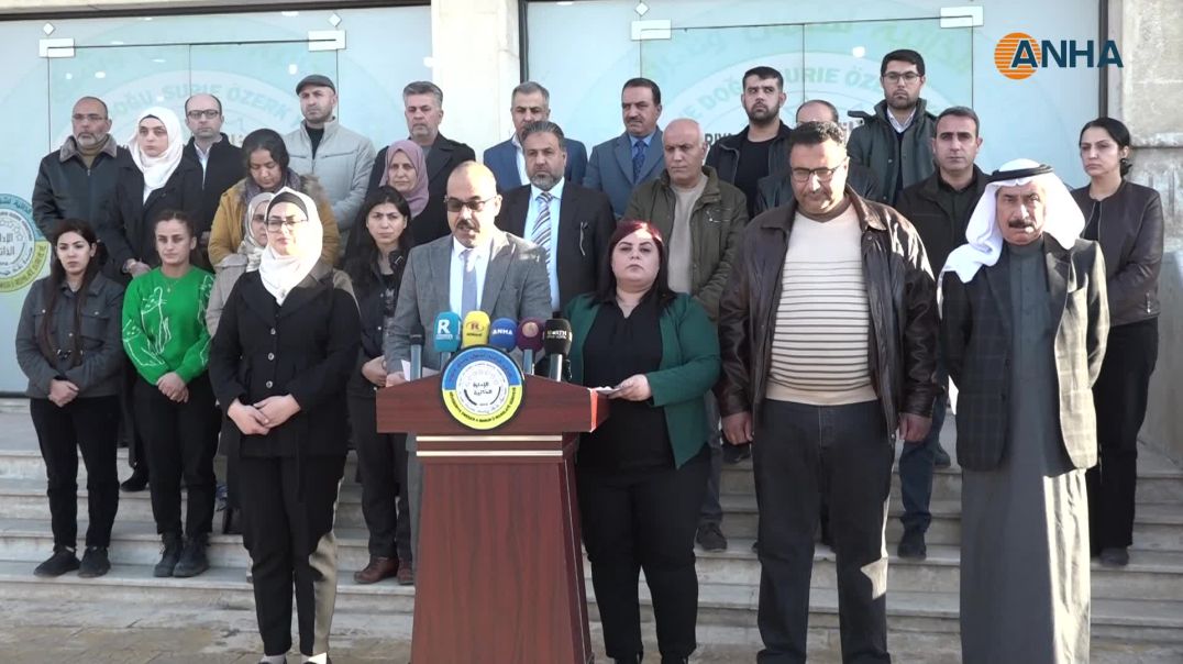 الإدارة الذاتية الديمقراطية: وحدة شعبنا ووعيه أساس حماية المنطقة وردع العدوان التركي