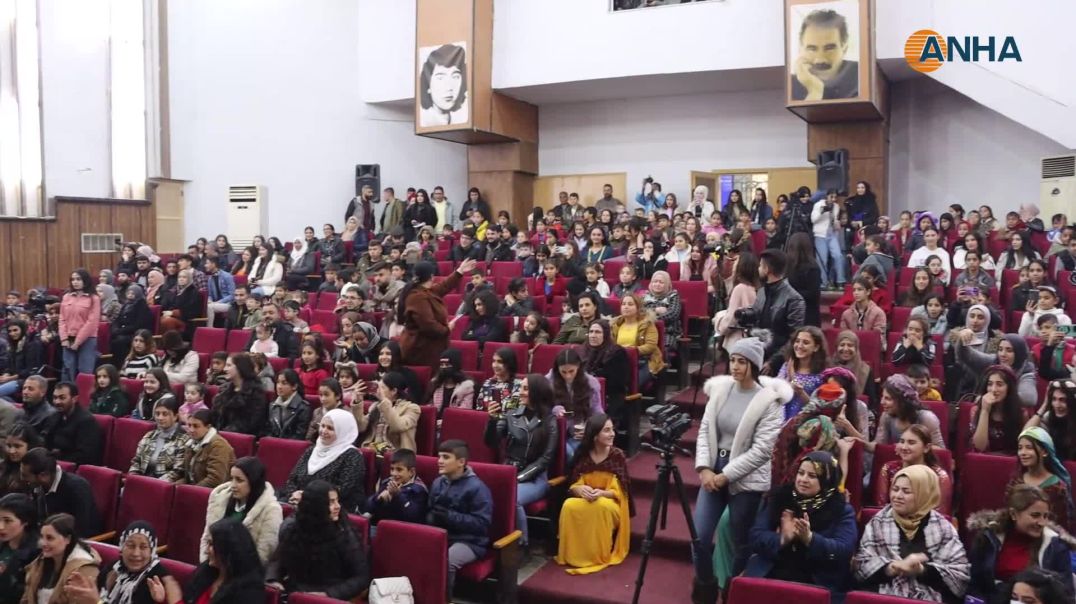 فعالية للأطفال في قامشلو في إطار الحملة العالمية من أجل القائد