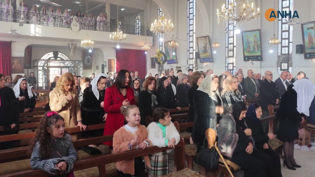 مسيحيو إقليم شمال وشرق سوريا يحتفلون بميلاد السيد المسيح