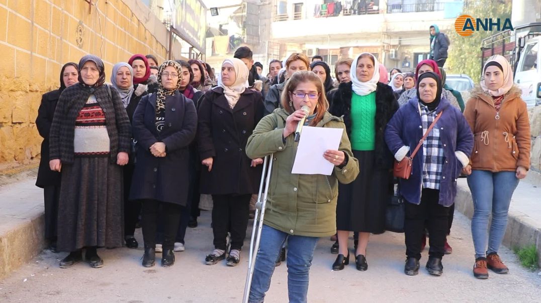 بالتأكيد على المقاومة رد أهالي إقليم شمال وشرق سوريا على الهجمات - حلب