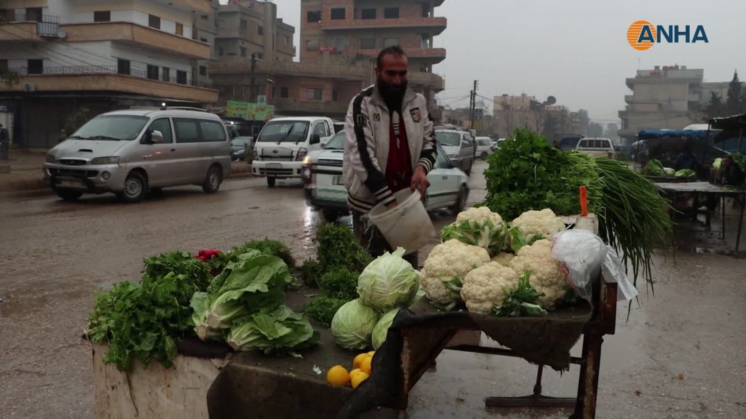 بالصور والفيديو الأمطار تعمّ قامشلو