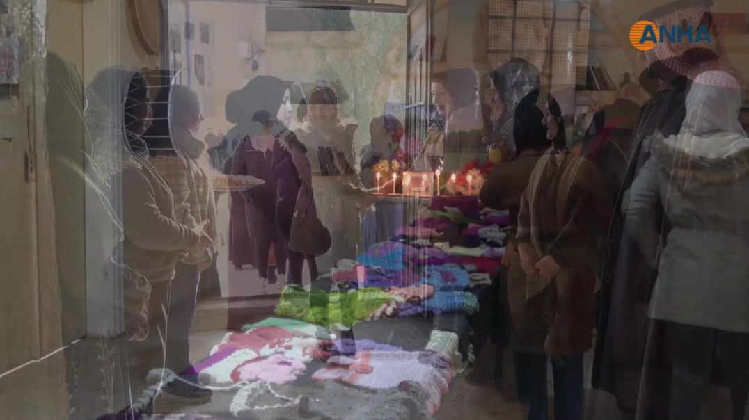 معرض للأعمال اليدوية والرسم في تل براك