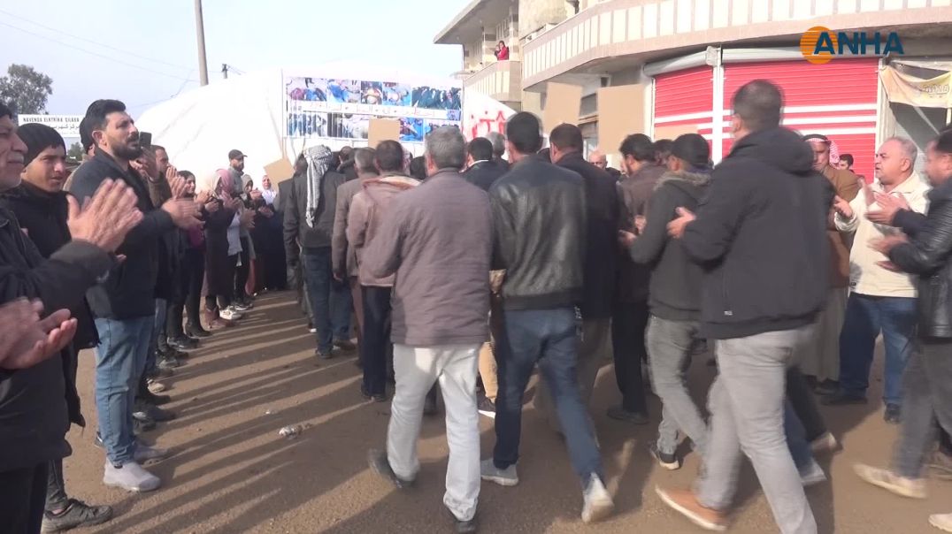  فعاليات وغضب شعبي في مقاطعة الجزيرة جراء الهجمات التركية