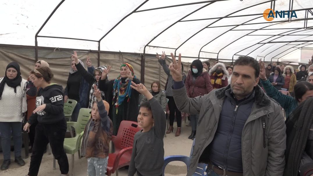  فعاليات وغضب شعبي في مقاطعة الجزيرة جراء الهجمات التركية
