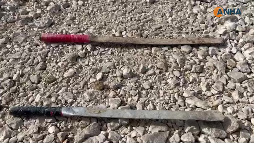 العثور على أسلحة بيضاء في قسم المهاجرات بمخيم الهول 