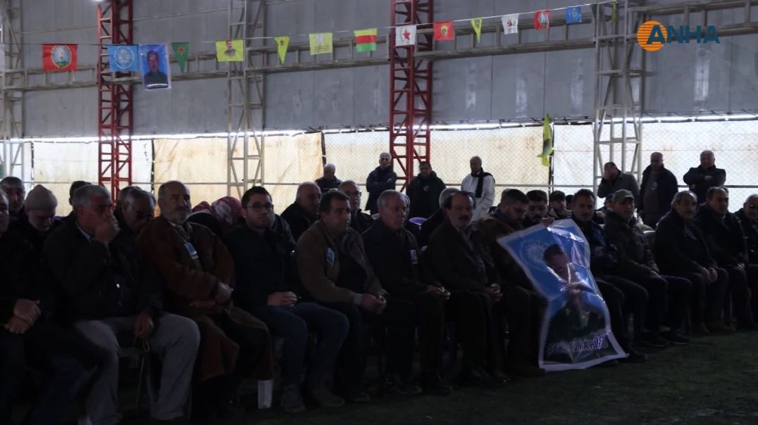أهالي عامودا يقدّمون واجب العزاء لذوي الشهيد جمعة حسو