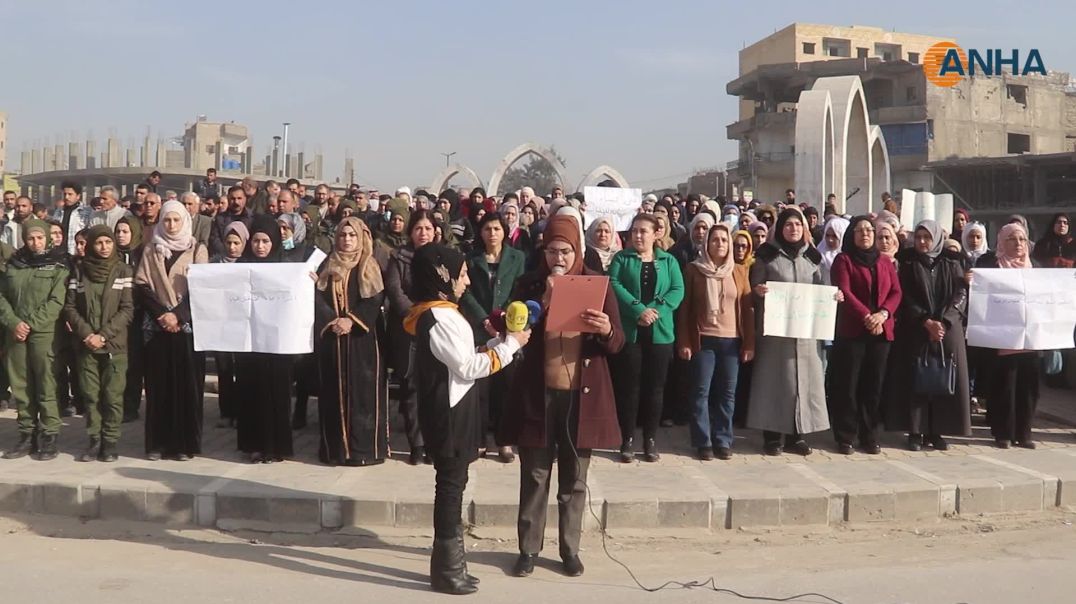 تجمّع نساء زنوبيا يدين جريمة تعنيف شابتين في قرية تل السمن بالرقة