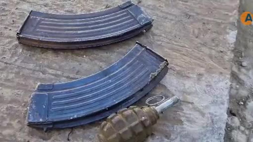 العثور على قنابل يدوية وذخيرة سلاح كلاشنكوف في مخيم الهول