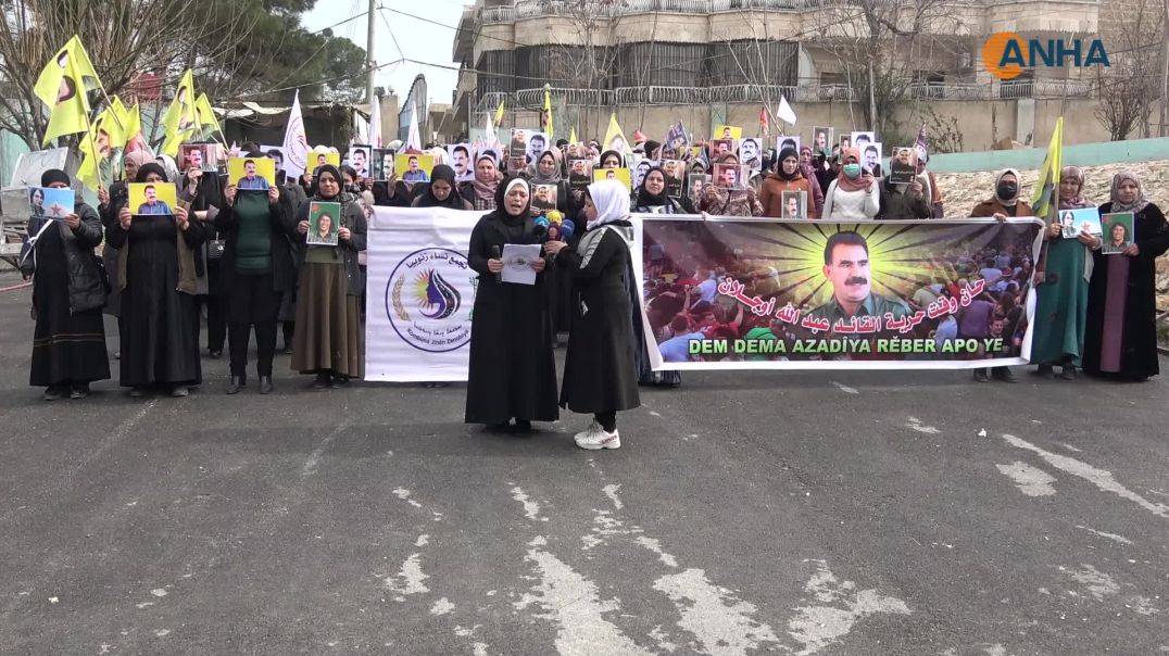 تتعالى الأصوات في إقليم شمال وشرق سوريا لحرية القائد عبد الله أوجلان الجسدية 