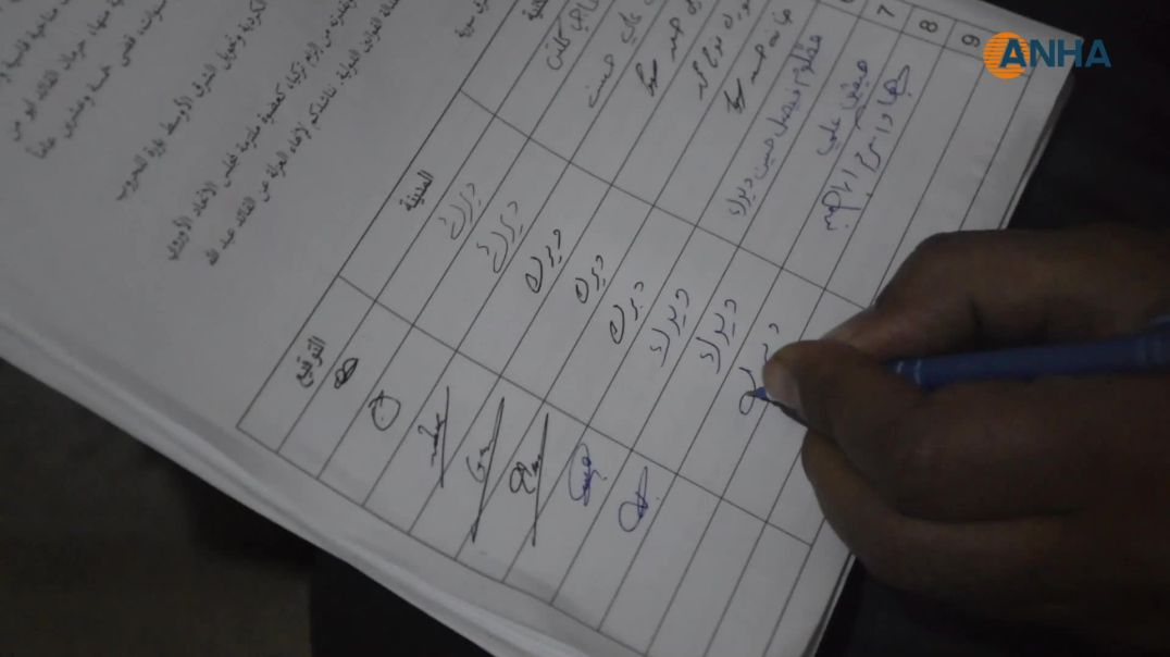 استمرار حملة جمع التواقيع  في عدد من المدن - ديرك
