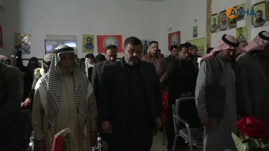مراسم استذكار 18 شهيداً في دير الزور
