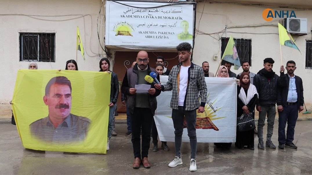 ’ ما نحن فيه من حرية هو بفضل القائد الأممي عبدالله أوجلان‘