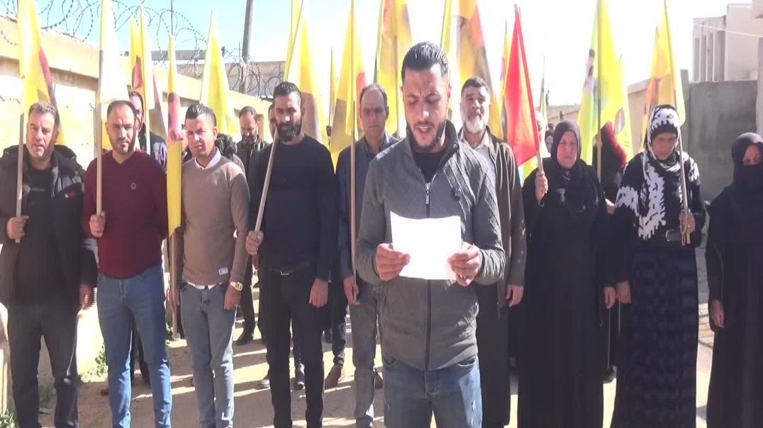 أُسر الشهداء تعبّر عن قلقها على صحة القائد عبد الله أوجلان عقب الزلزال-تل حميس