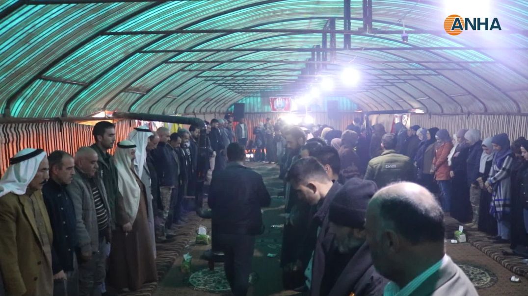 تقديم واجب العزاء لذوي مقاتل HRE الشهيد عبد الرحمن الصوفي