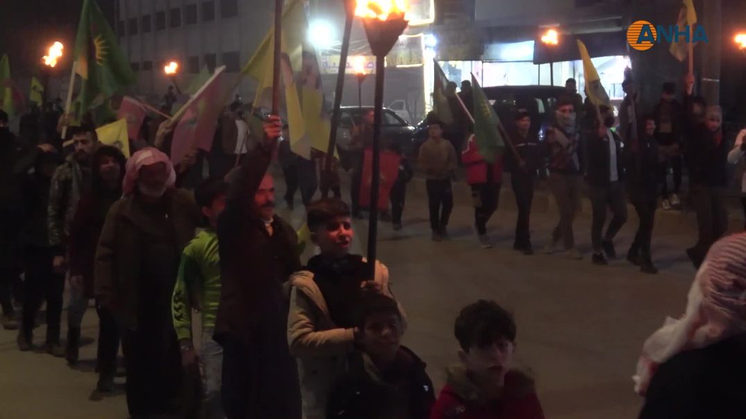 شبيبة منبج يؤكدون على نضالهم لتحقيق الحرية الجسدية للقائد