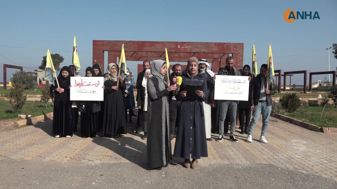 الفعاليات المطالبة بحرية القائد آبو تتوالى في إقليم شمال وشرق سوريا