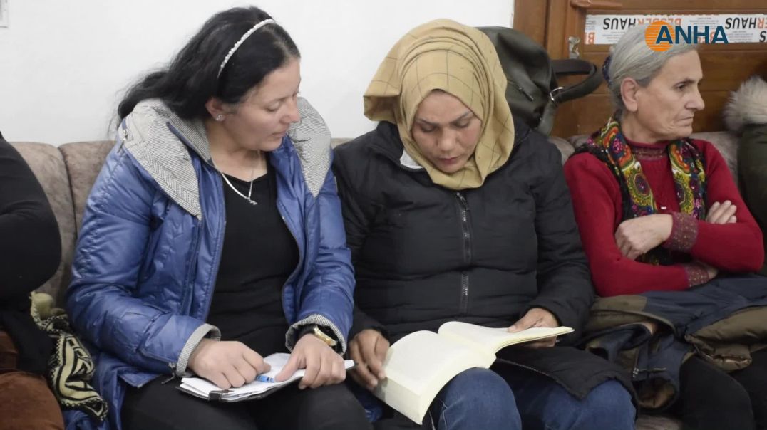 النساء في مقاطعة الجزيرة ينظمن حلقات لقراءة كتب القائد عبد الله أوجلان-ديرك
