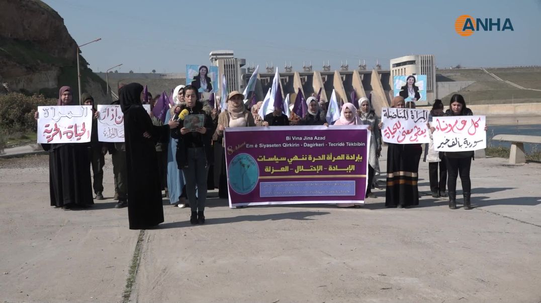 فعاليات 8 آذار مستمرة بزراعة الأشجار وزيارة المؤسسات-الطبقة