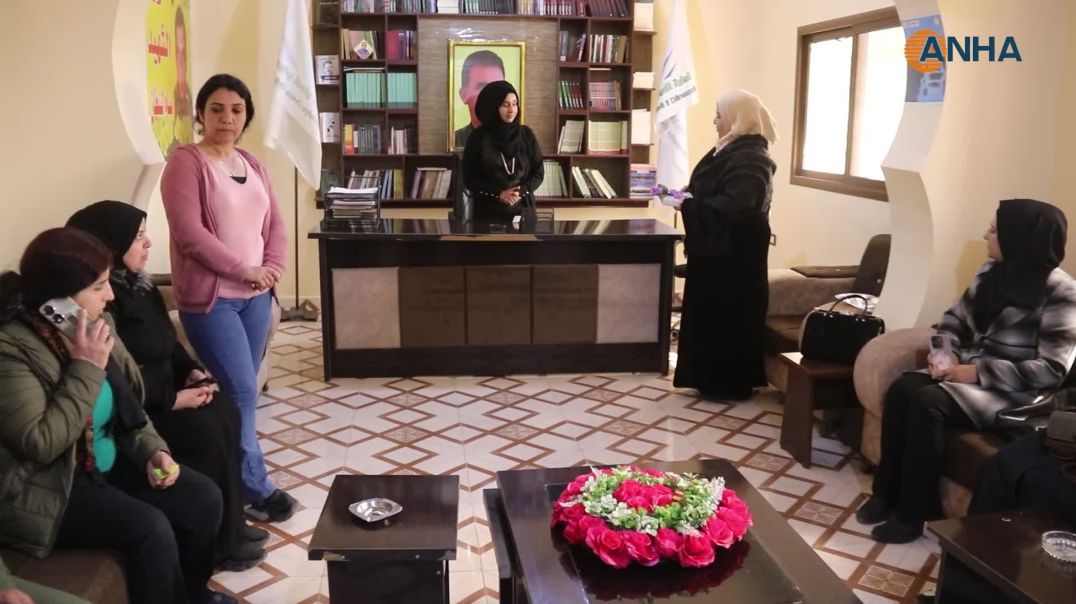تجمع نساء زنوبيا يقدم التهاني بقدوم 8 آذار ومسيرة في الحسكة - دير زور