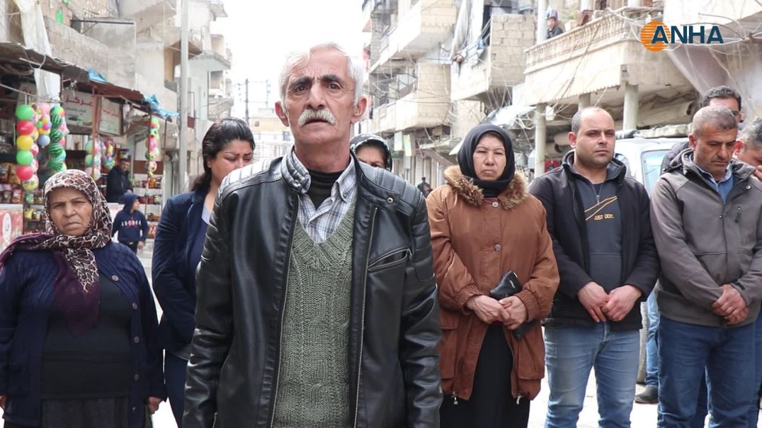 ⁣الوقوف خمس دقائق حداداً على أراوح ضحايا مجزرة حلبجة- حلب