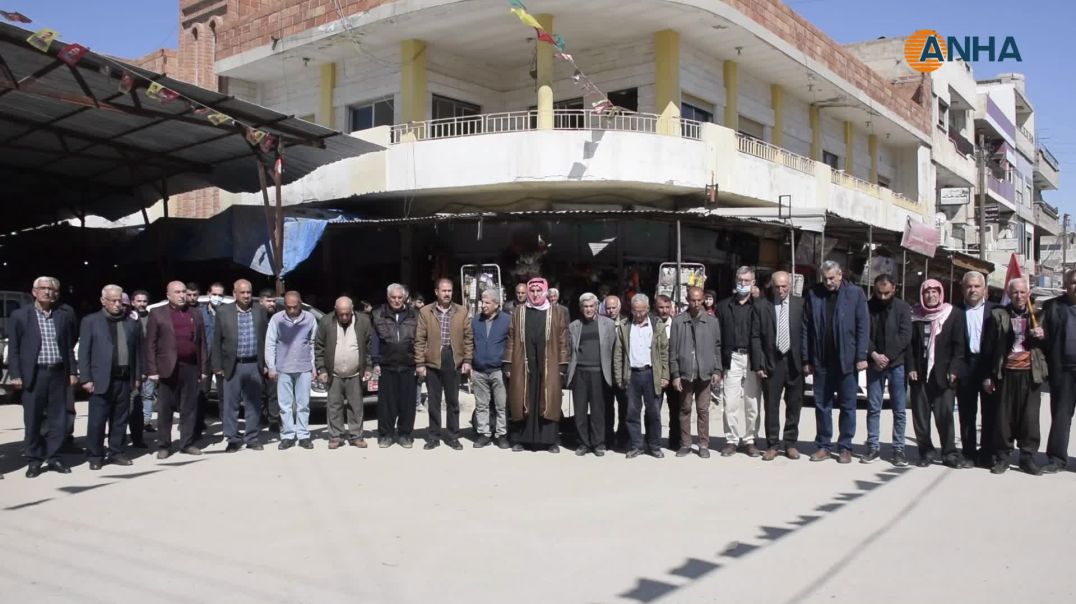 الوقوف خمس دقائق حداداً على أراوح ضحايا مجزرة حلبجة - ديرك