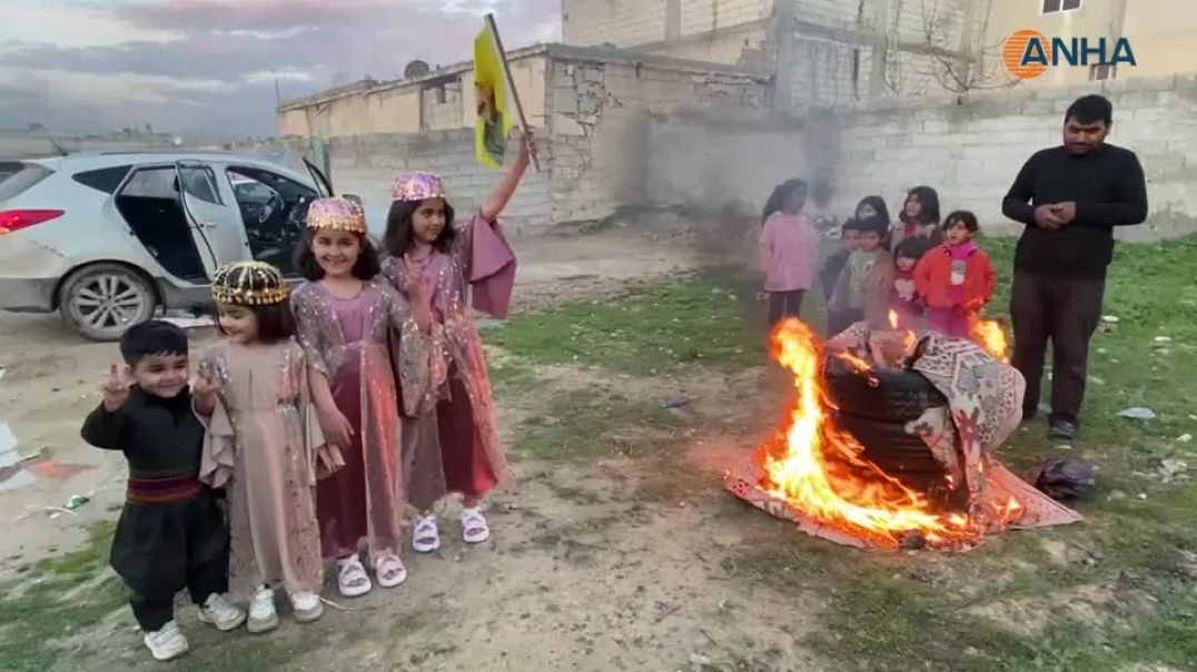 شعلة نورز تشتعل في المدن والقرى استعداداً للاحتفاليات الكبرى