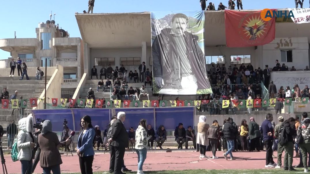 احياء الجزء الذكر الــ20 لانتقاضة في مدينة قامشلي
