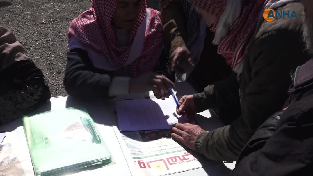 أهالي منبج: سنناضل حتى تحقيق الحرية للقائد عبد الله أوجلان صاحب الفكر الحر