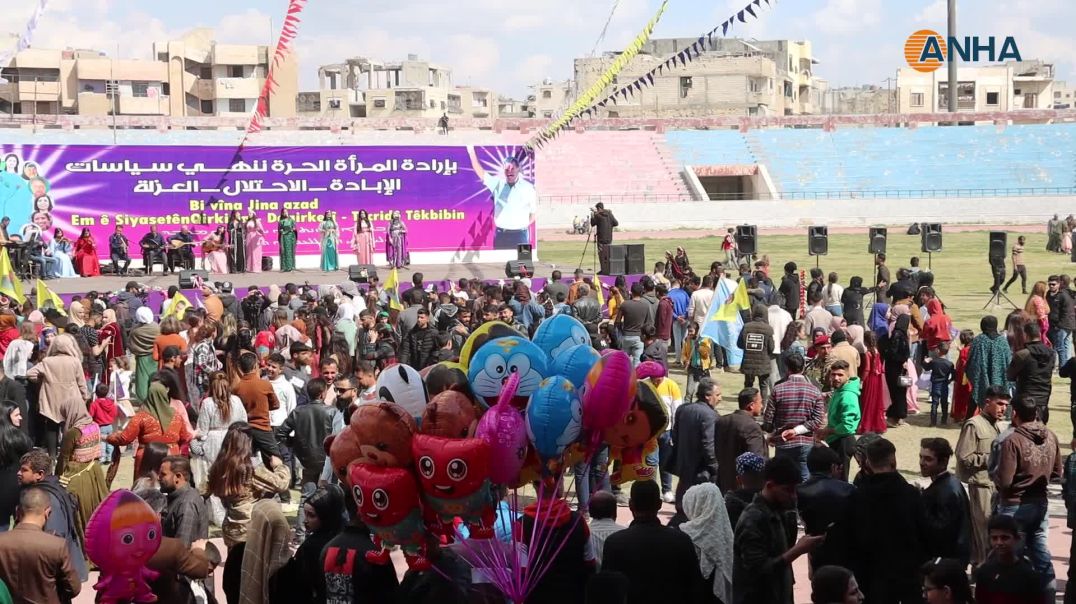 مشاهد متنوعة من فعاليات اليوم العالمي للمرأة في إقليم شمال وشرق سوريا وحلب- الرقة