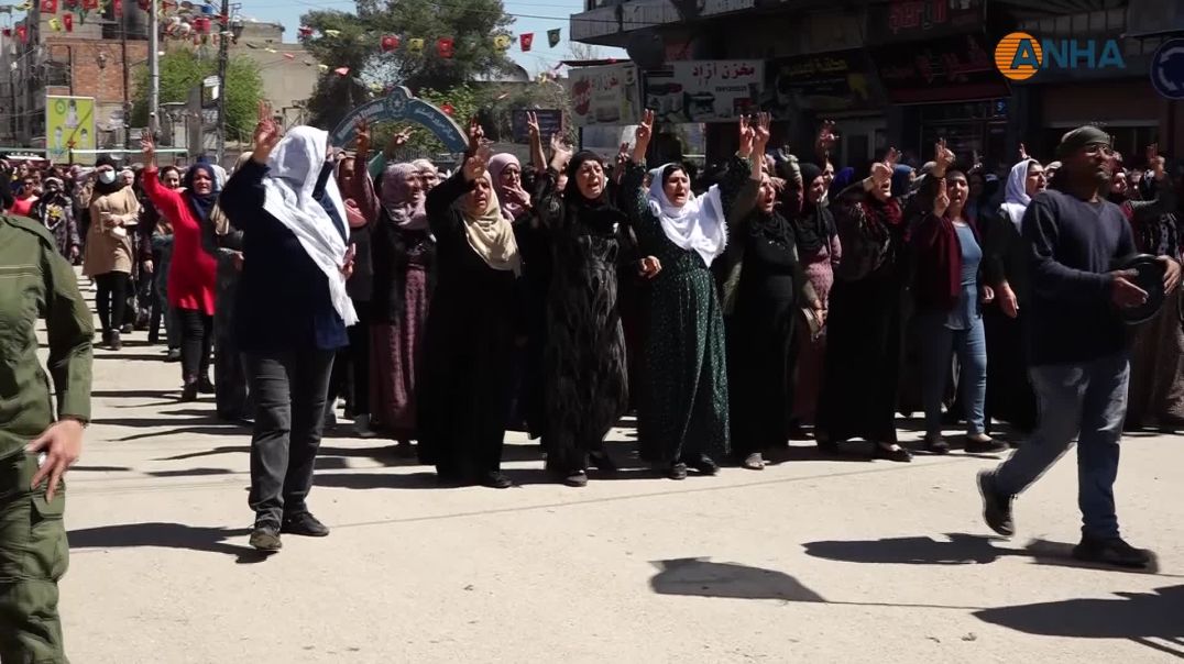 شعب قامشلو يحيّي انتفاضة وان