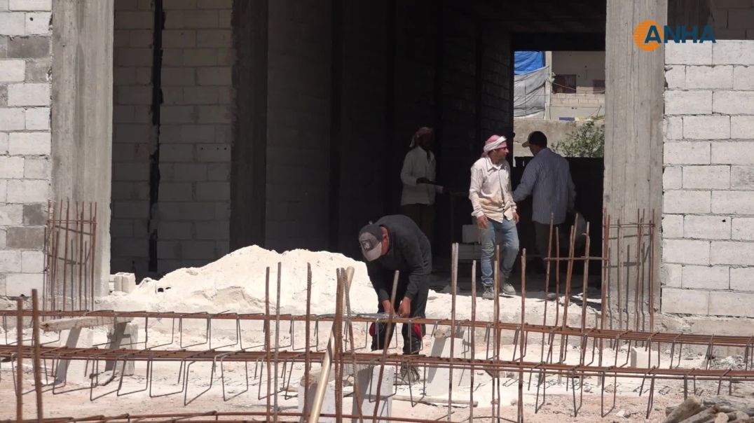 إنجاز 70% من مشروع بناء محال تجارية في المنصورة