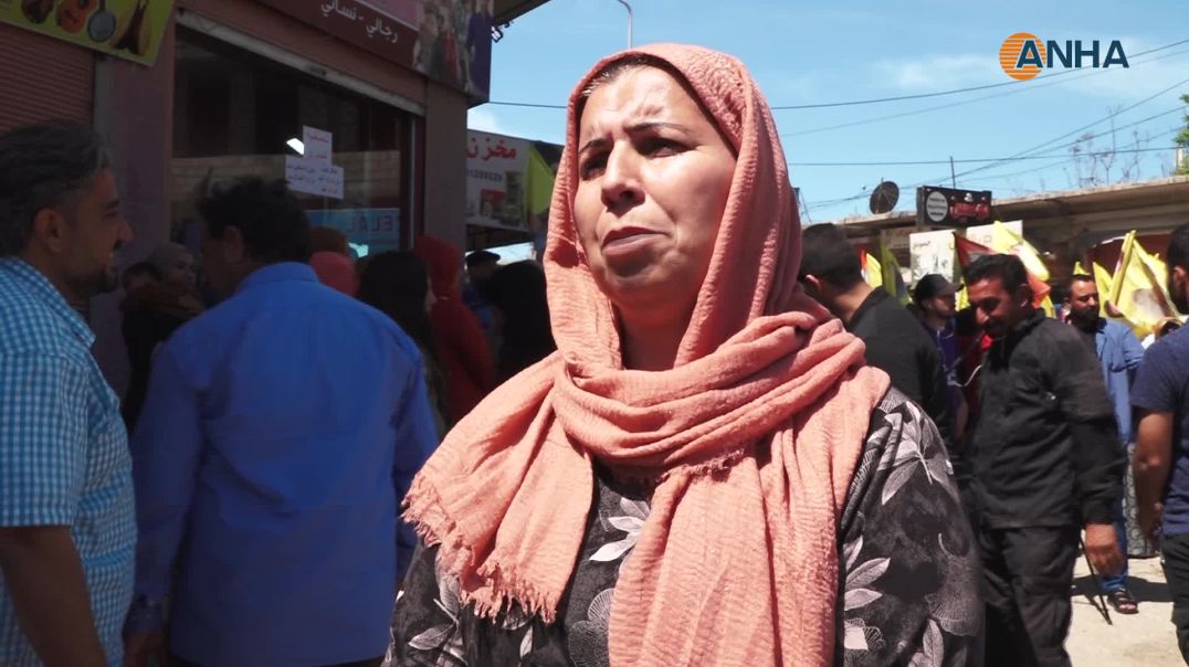 "شعب شمال وشرق سوريا متكاتف مع قوات الكريلا بوجه الهجمات التركية "