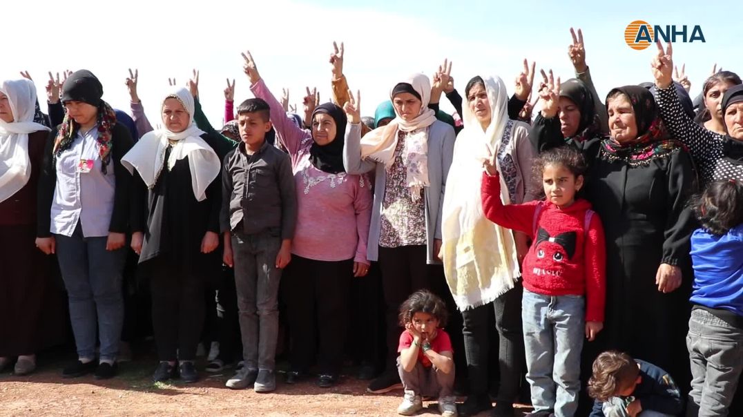 مراسم غيابية لمقاتل قوات الدفاع الشعبي جانشير شيراوا في الشهباء
