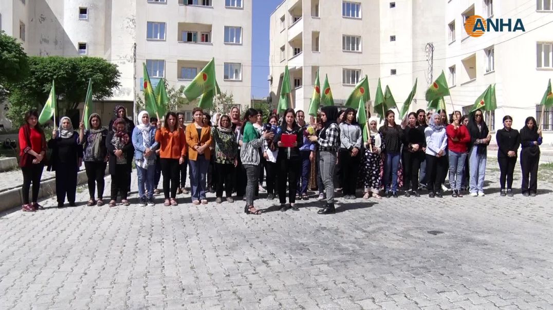 ⁣منظمة سارا تدين استهداف الاحتلال التركي لإدارية المنظمة-كوباني