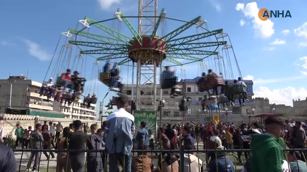 فرحة تغمر شوارع منبج في أول أيام عيد الفطر