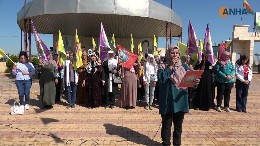 إدانة الاعتداء على مزارات الشهداء في شمال كردستان من شمال وشرق سوريا -الحسكة