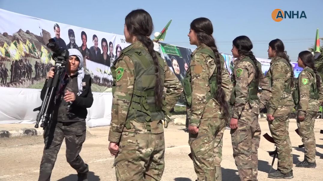 YPJ تحتفل بذكرى تأسيسها وتزرع الأشجار احتفاءً بميلاد القائد