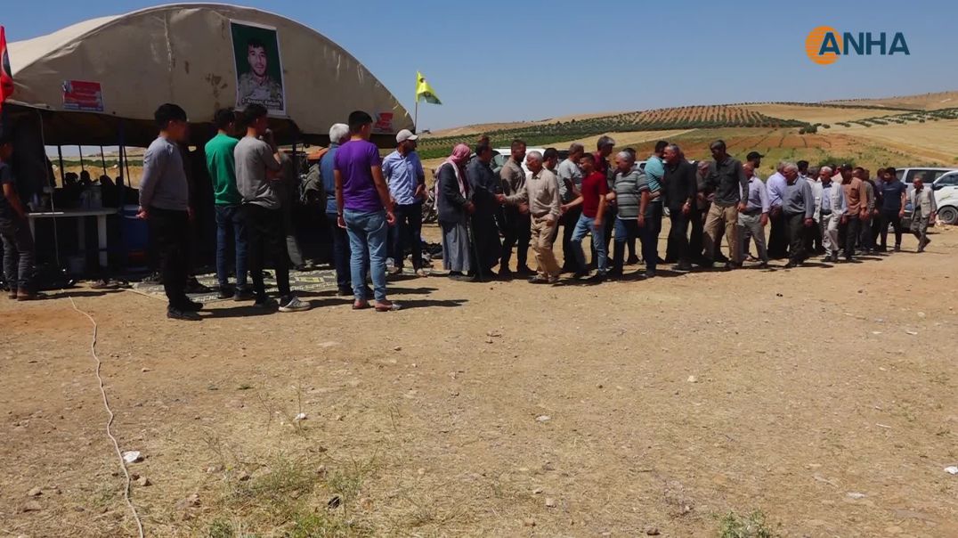 Sersaxî dan malbata şehîd Armanc Kobanê