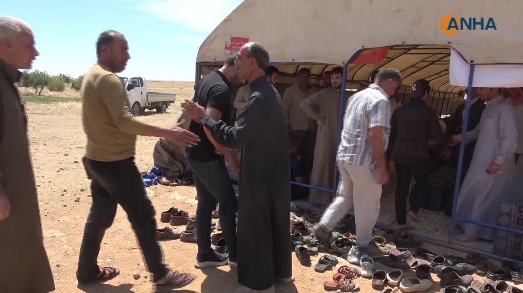 تقديم واجب العزاء لذوي الشهيد باهوز كوباني
