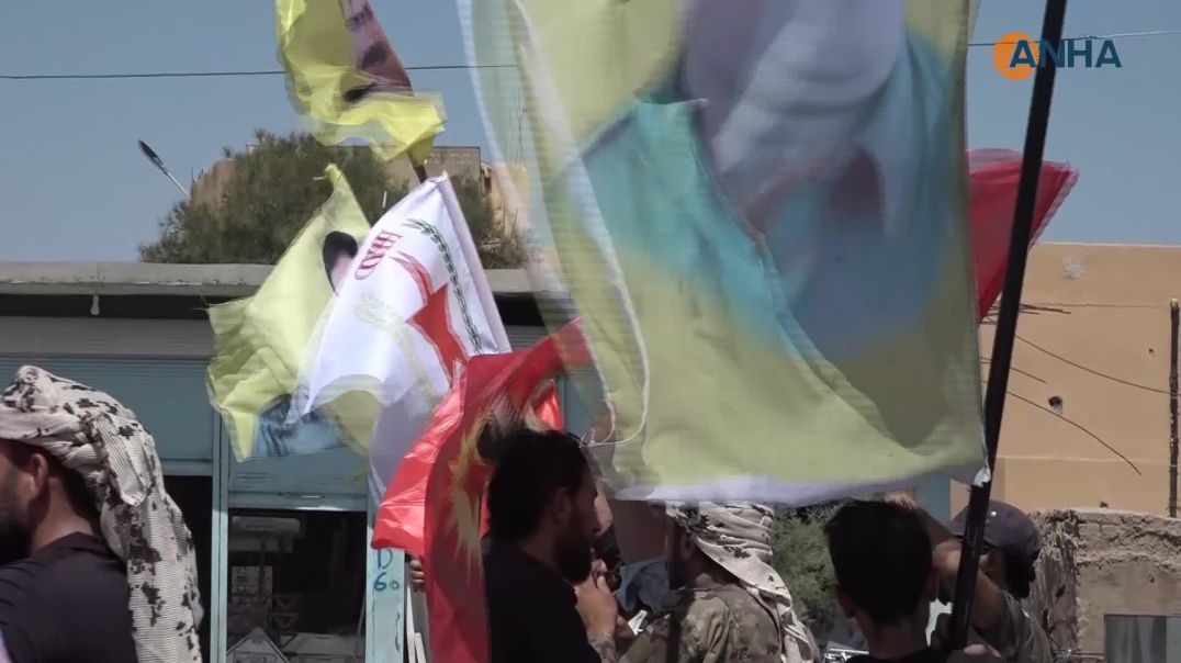 مسيرتان في دير الزور والطبقة للمطالبة بحرية القائد عبد الله أوجلان الجسدية- دير الزور