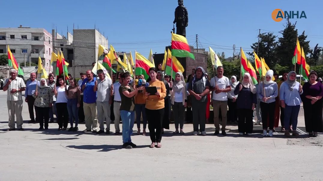 TEV-DEM في مقاطعة الفرات تؤكد على تصعيد النضال لتحقيق حرية القائد الجسدية