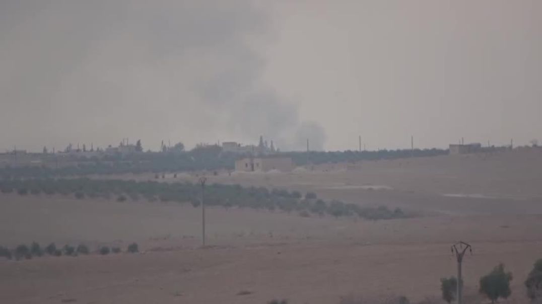 İşgalciler Kobanê kırsalını bombalıyor