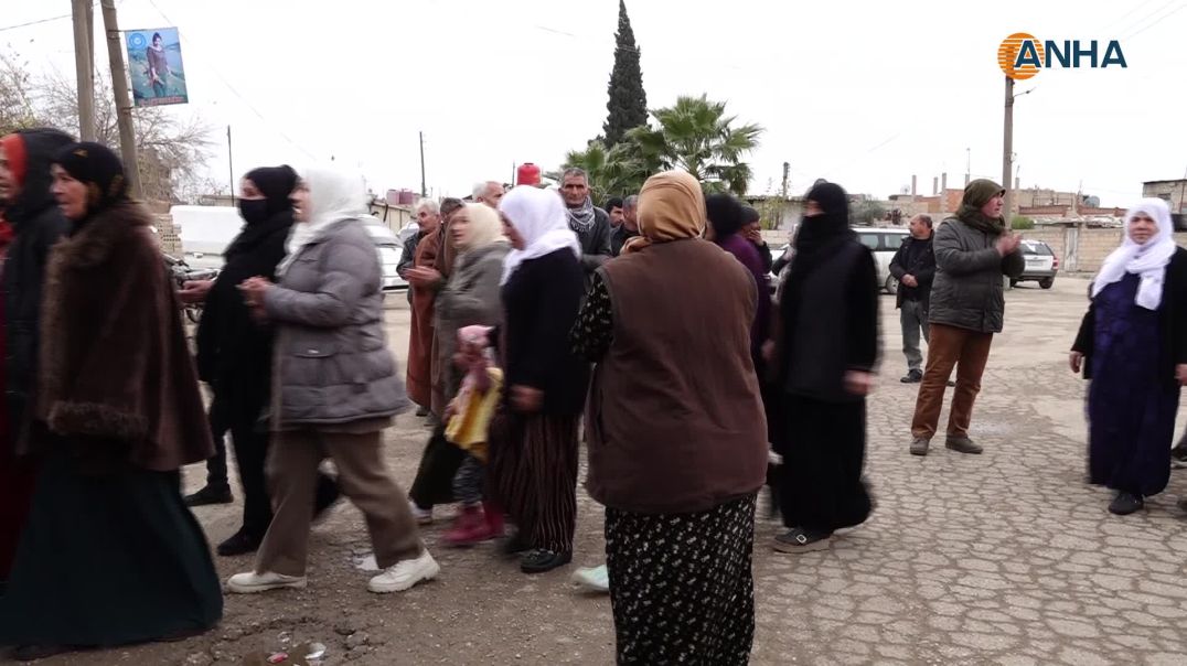 ⁣Di konê sersaxiyê de peyama gel: ‘Em ji şer re jî, aşîtiyê re jî amade ne’