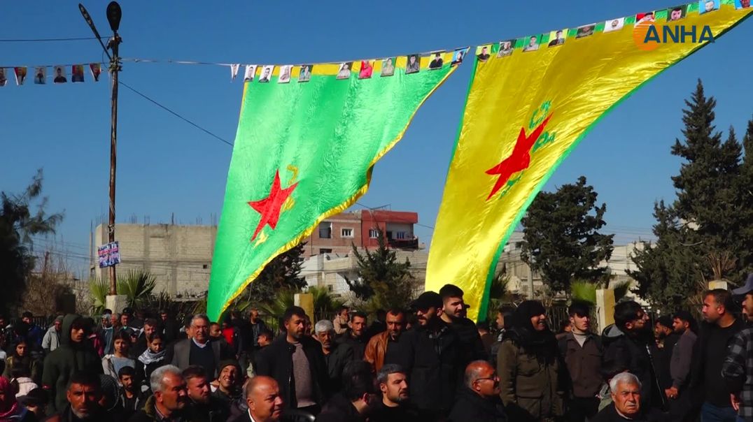 ⁣ Şêniyên Kobanê salvegera rizgarkirina Kobanê bi şahiyekê pîroz kir