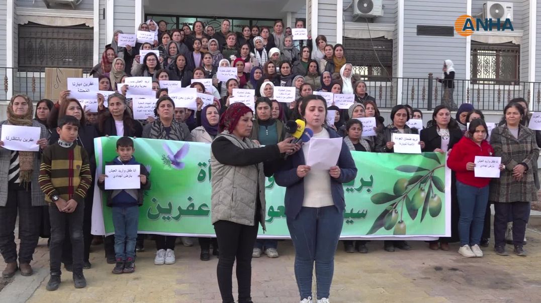 ⁣Ji bo vegera li Efrînê berxwedana koçberan didome