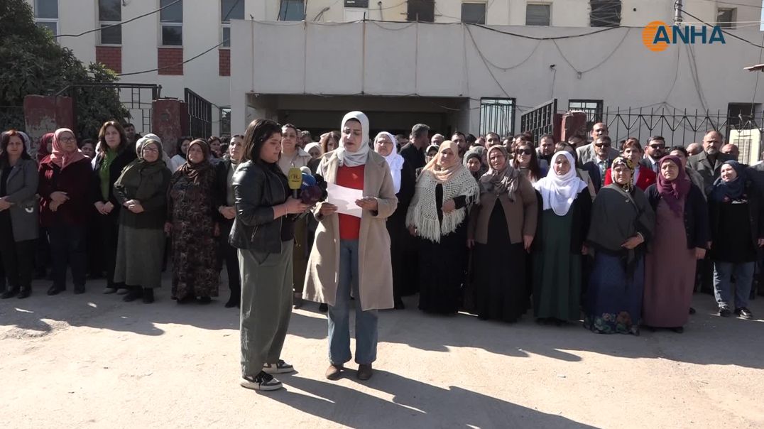 ⁣فعاليات في قامشلو تطالب بمحاسبة متزعمي مرتزقة الاحتلال التركي