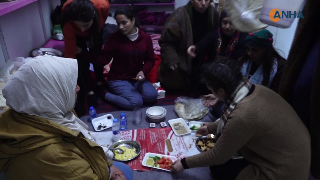 Berxwedêran fitara roja yekemîn a rojiyê li Tişrînê vekir