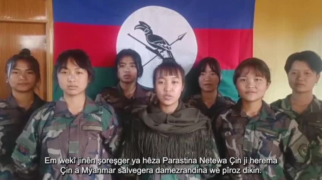 Şoreşgerên Myanmarê: Em ji YPJ'ê hêzê digirin