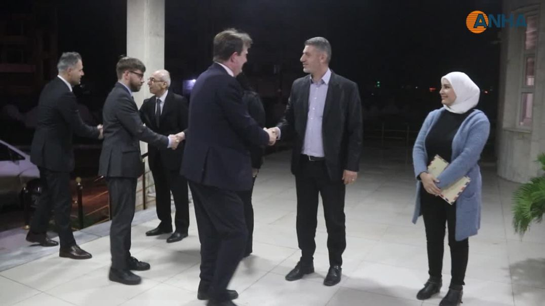 Şandeyeke ji Brîtanyayê gihaşt herêmê