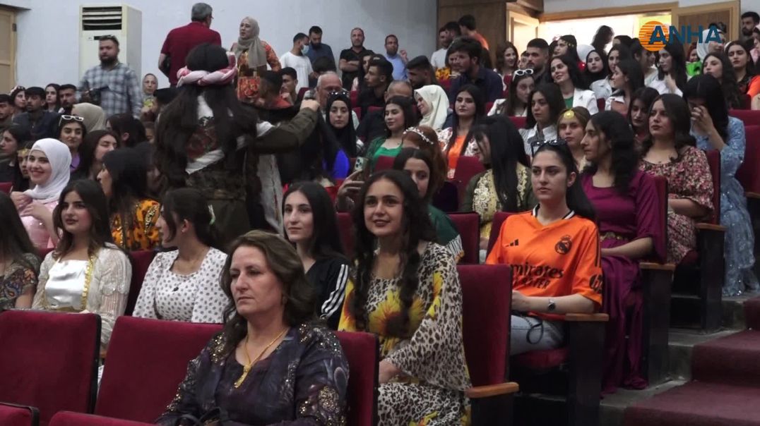 ⁣احتفالات جماهيرية بمناسبة يوم اللغة الكردية في مقاطعتي الجزيرة والفرات - قامشلو